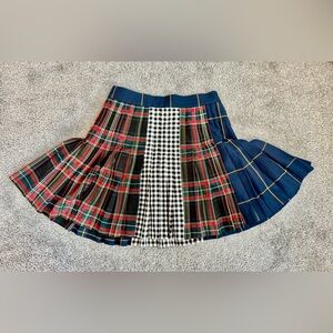 Zara Woman Patchwork Pleated. Women’s Size XS